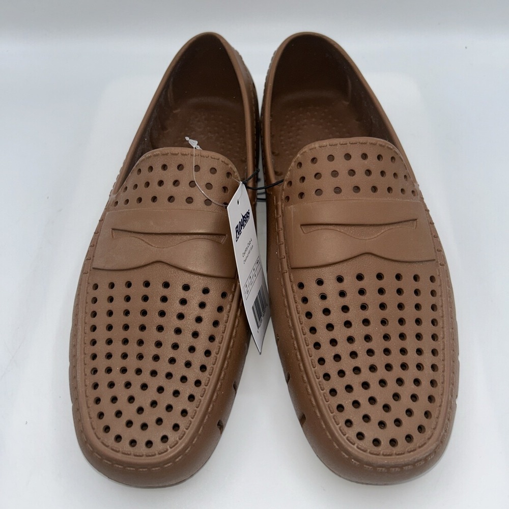 Floafers Country Club-4 Loafers Men's 12 D, Chestnut Hill, Foam, Waterproof,NWOB